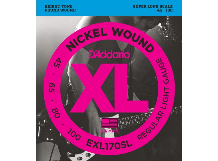 D'Addario EXL170SL El. Bass (045-100) (Super Long) 